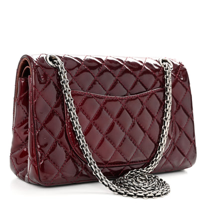 Chanel Patent Quilted 2.55 Reissue 226 Flap Burgundy 3 of 11