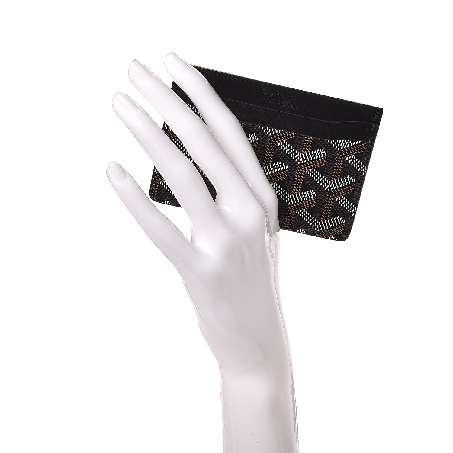 Goyard Goyardine Saint Sulpice Card Holder Black 2 of 8