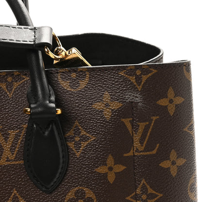 Louis Vuitton Monogram Flower Tote Black 10 of 10