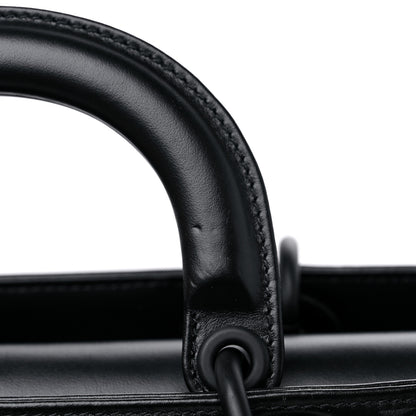 Christian Dior Calfskin Cannage Diamond Medium Lady D-Joy Black 12 of 12