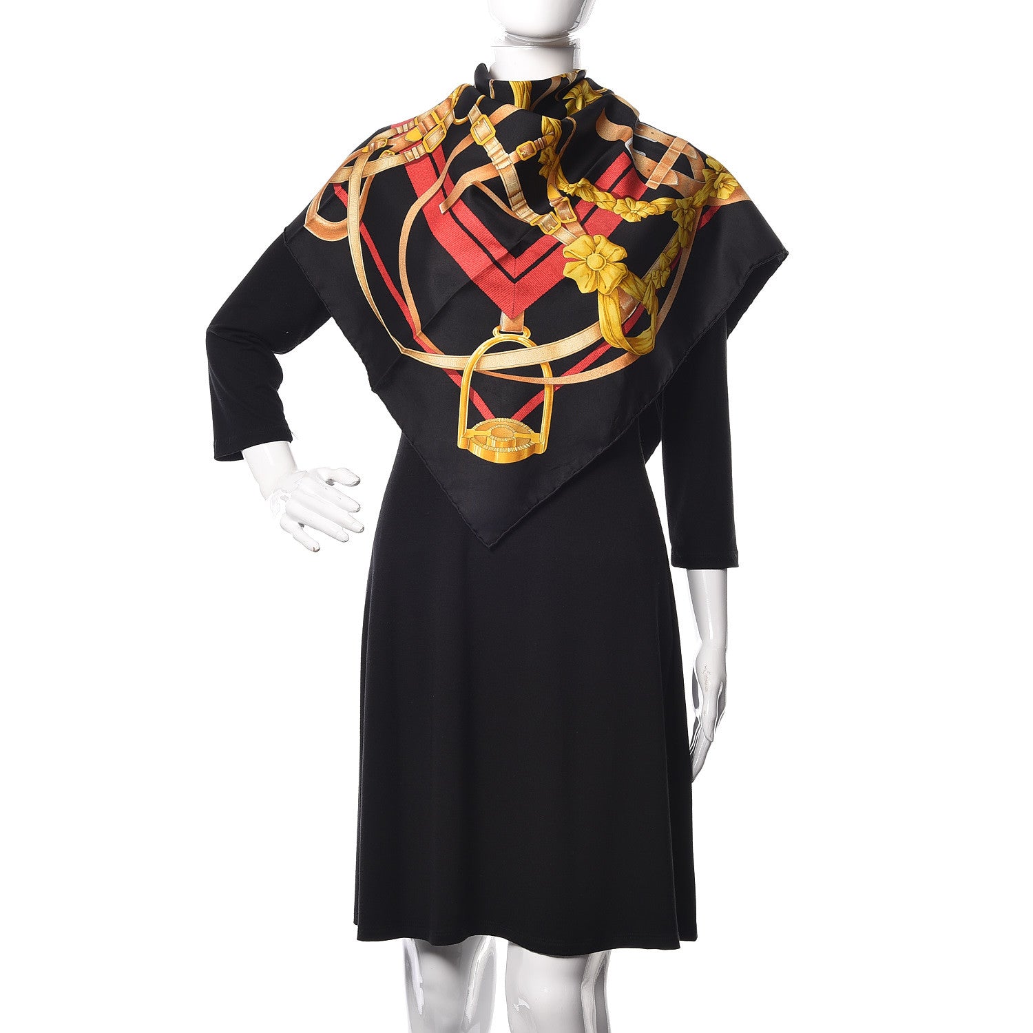 Hermes Silk Grand Manege Scarf 90 2 of 7