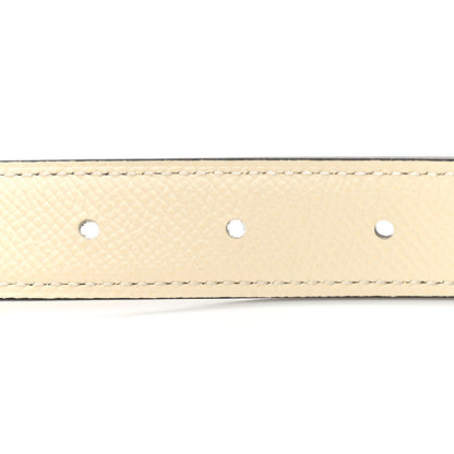 Hermes Swift Epsom 24mm Belt Strap 85 Craie Biscuit 3 of 5