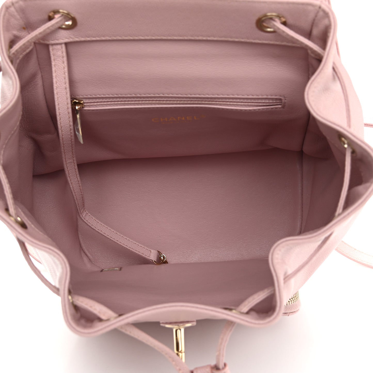 Caviar Quilted Business Affinity Backpack Pink