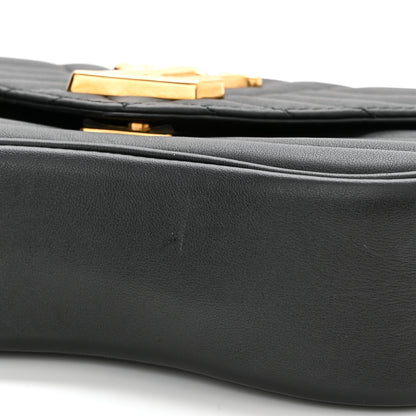 Louis Vuitton Calfskin New Wave Chain MM Black 11 of 13