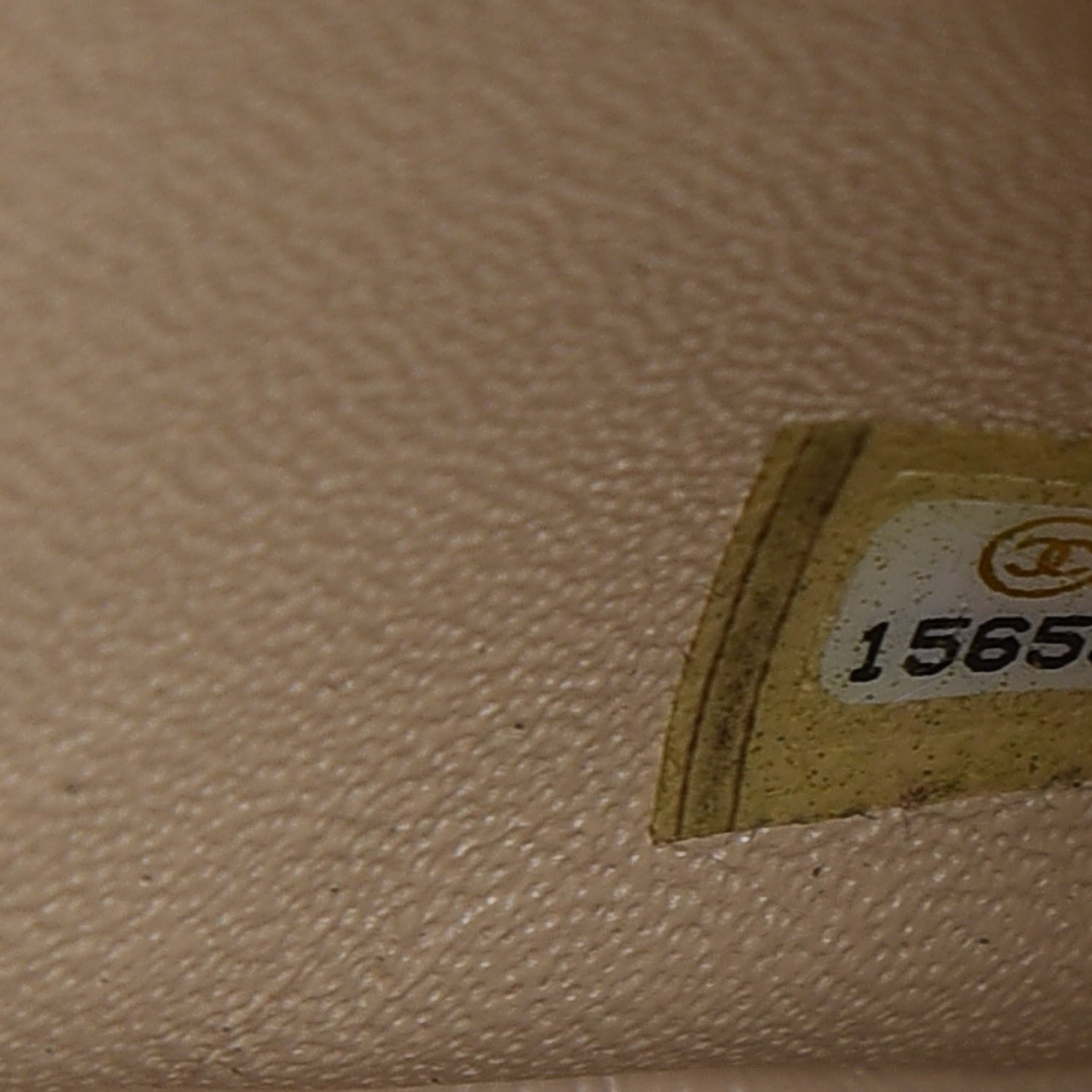 Chanel Lambskin Quilted Jumbo Double Flap Beige Clair 7 of 7