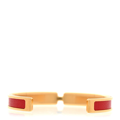 Hermes Chevre Chamkila Olympe Bracelet T2 Rouge De Coeur 3 of 5