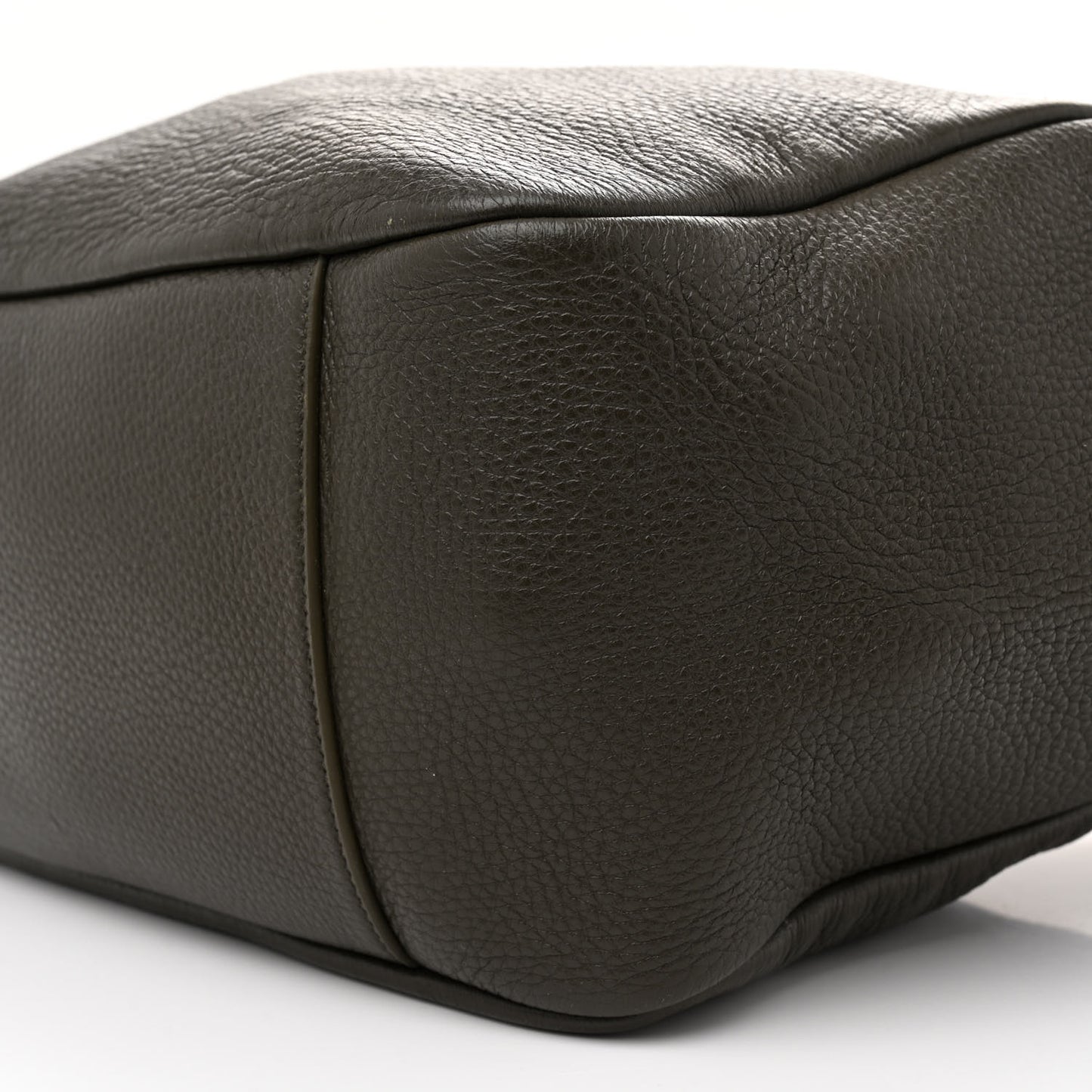 Grained Deerskin Bea Tote Musk