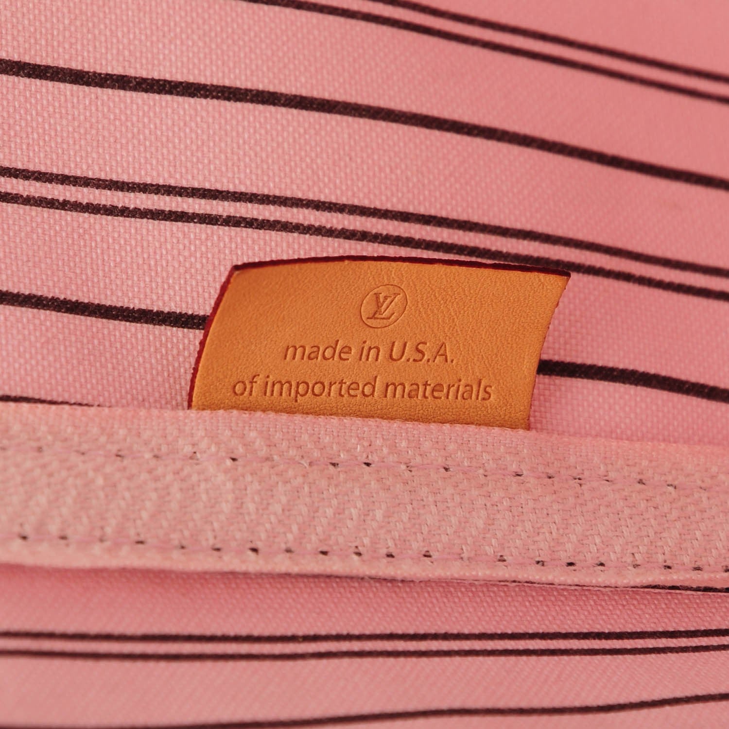 Louis Vuitton Monogram Neverfull MM Rose Ballerine 7 of 9
