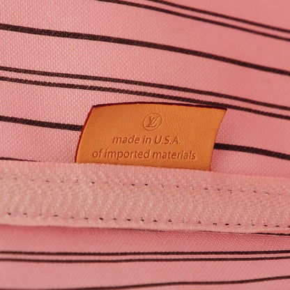 Louis Vuitton Monogram Neverfull MM Rose Ballerine 7 of 9