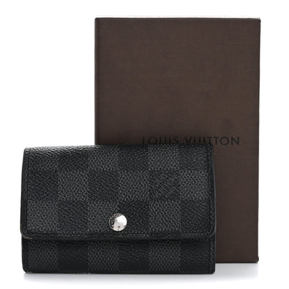 Louis Vuitton Damier Graphite Multicles 6 Key Holder 17 of 17