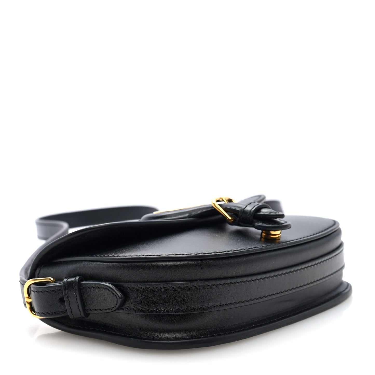 Box Calfskin Mini Bobby Bag Black