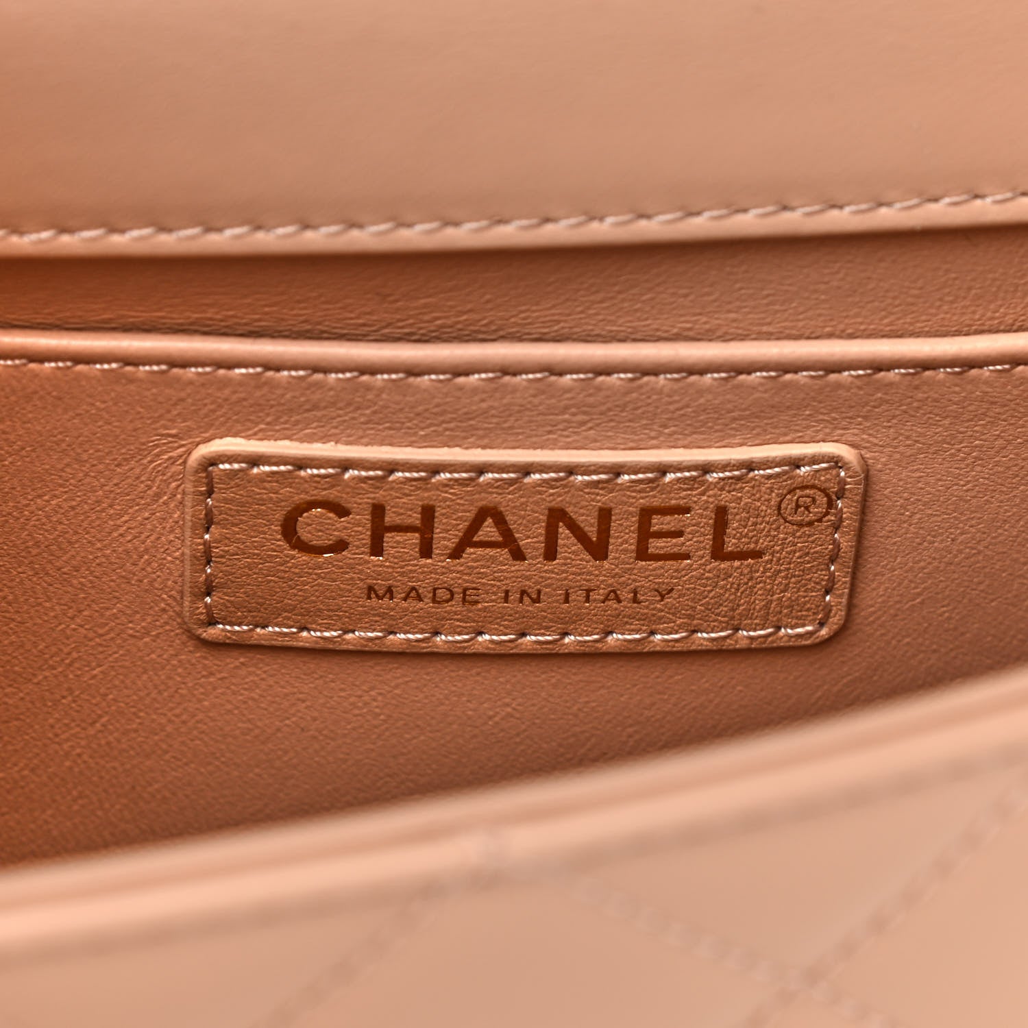 Chanel Calfskin Quilted Perfect Fit Flap Beige 6 of 9