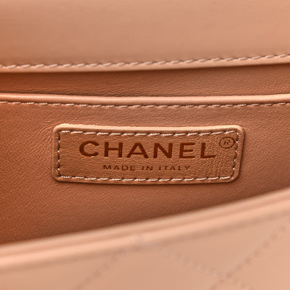 Chanel Calfskin Quilted Perfect Fit Flap Beige 6 of 9