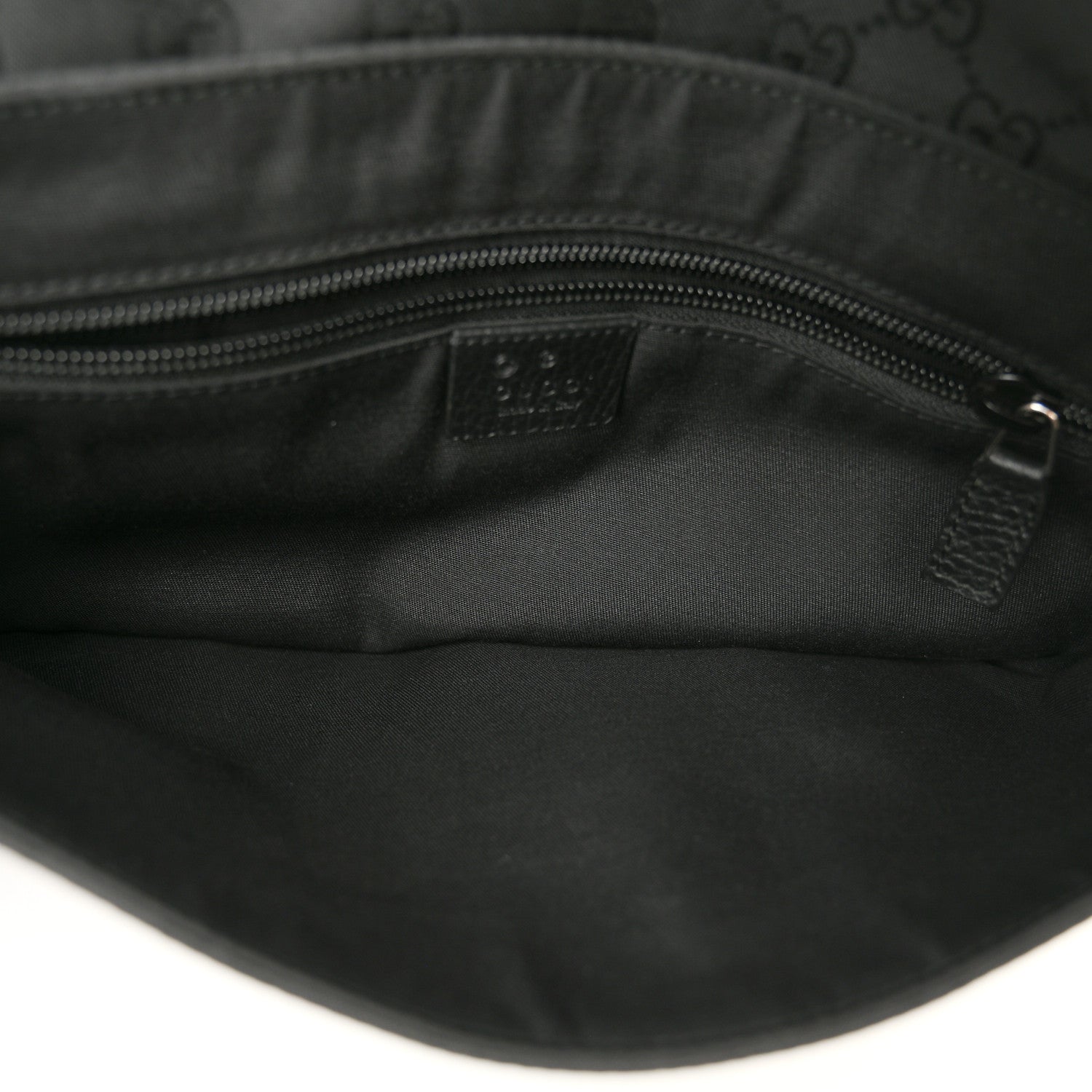 Gucci Nylon Monogram Waist Belt Bag  Black 5 of 10