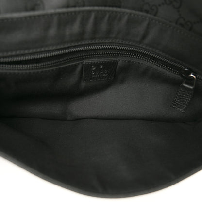 Gucci Nylon Monogram Waist Belt Bag  Black 5 of 10