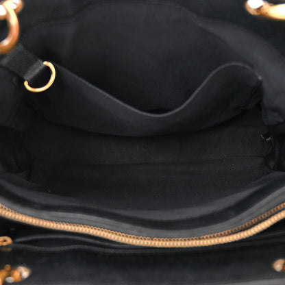 Chanel Caviar Quilted Grand Shopping Tote GST Black 5 of 14