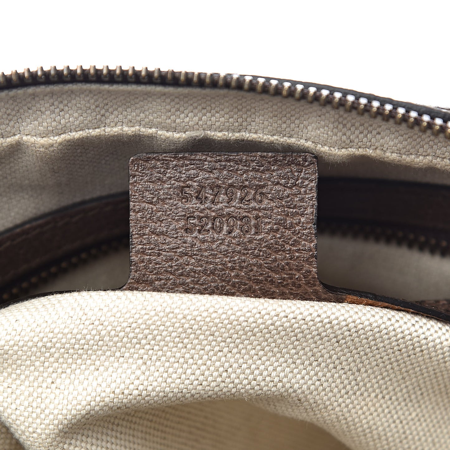 GG Supreme Monogram Web Small Ophidia Messenger Bag Brown