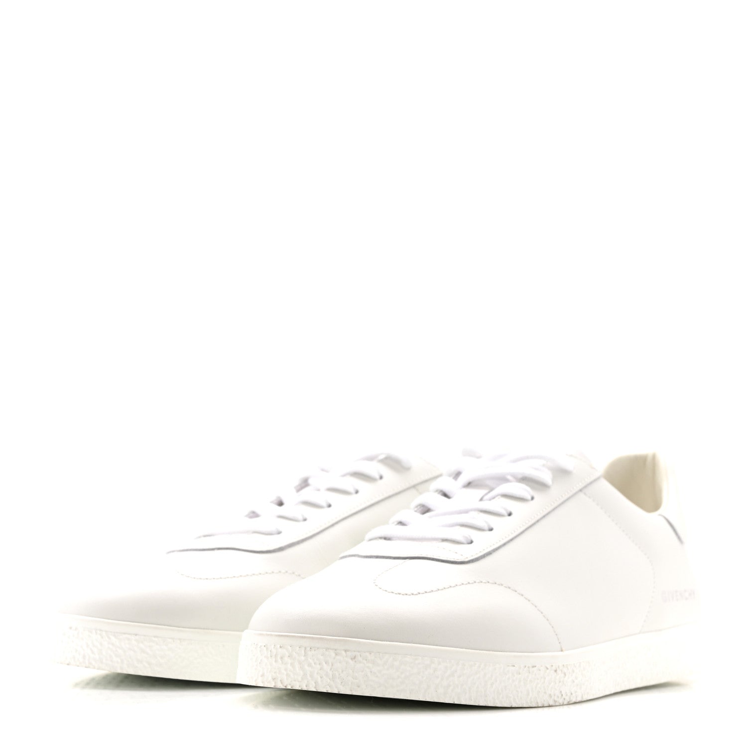 Givenchy Calfskin Logo Debossed Town Sneakers 43 White 4 of 10