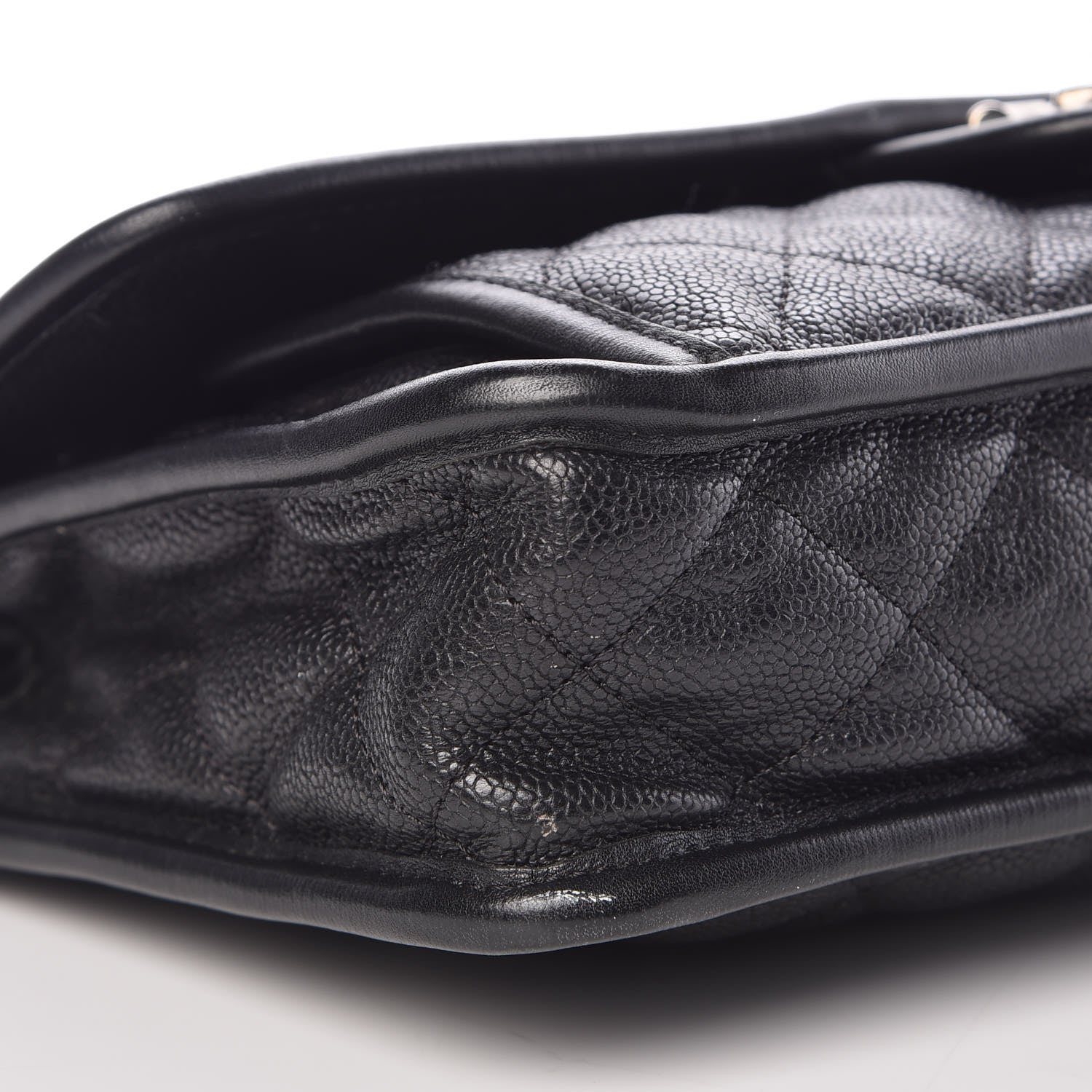 Chanel Caviar Quilted Medium French Riviera Flap Black 9 of 11