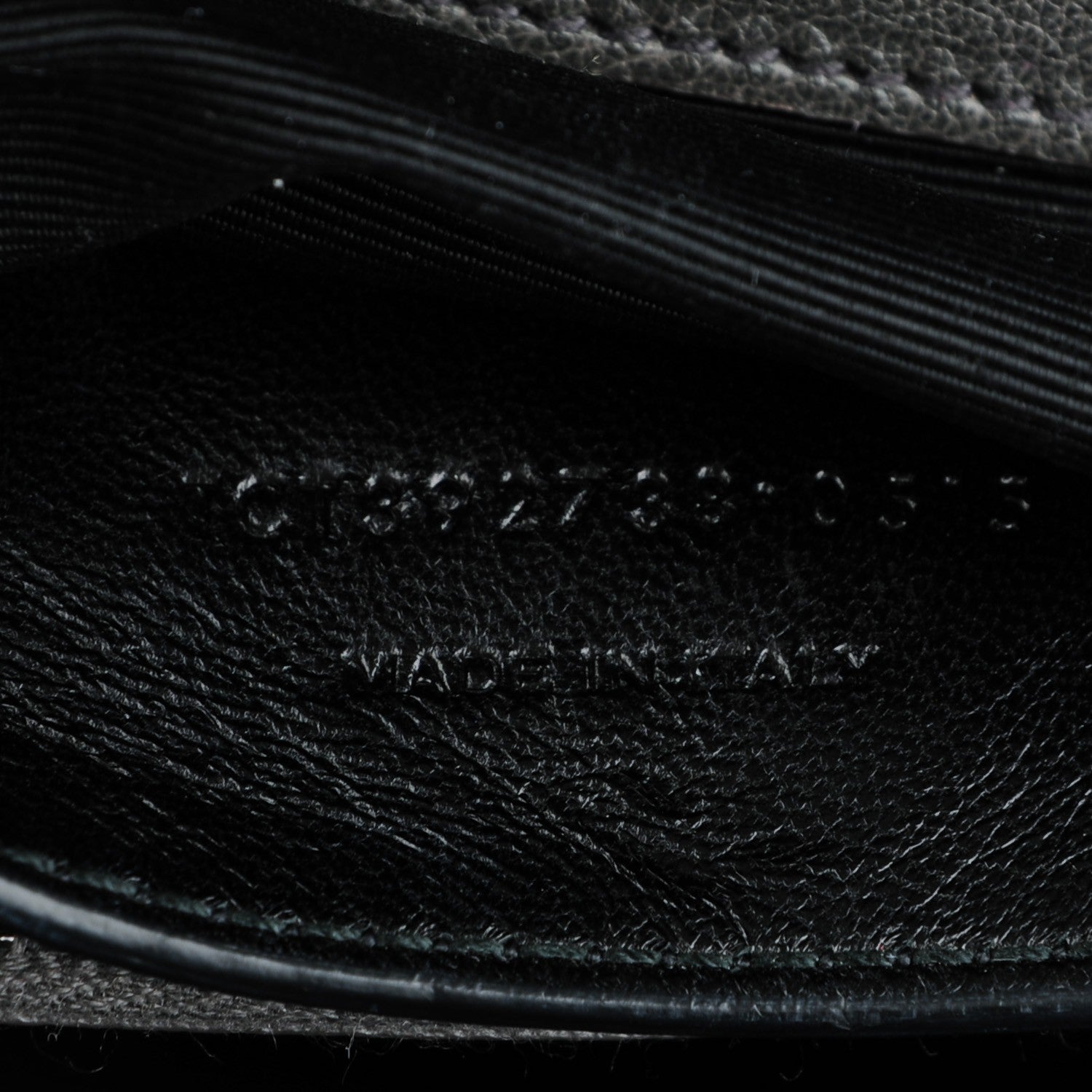Saint Laurent Sheepskin Matelasse Chevron Monogram Large College Satchel Dark Anthracite 9 of 10