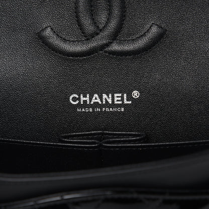 Chanel Patent Quilted Medium Double Flap Black 6 of 14