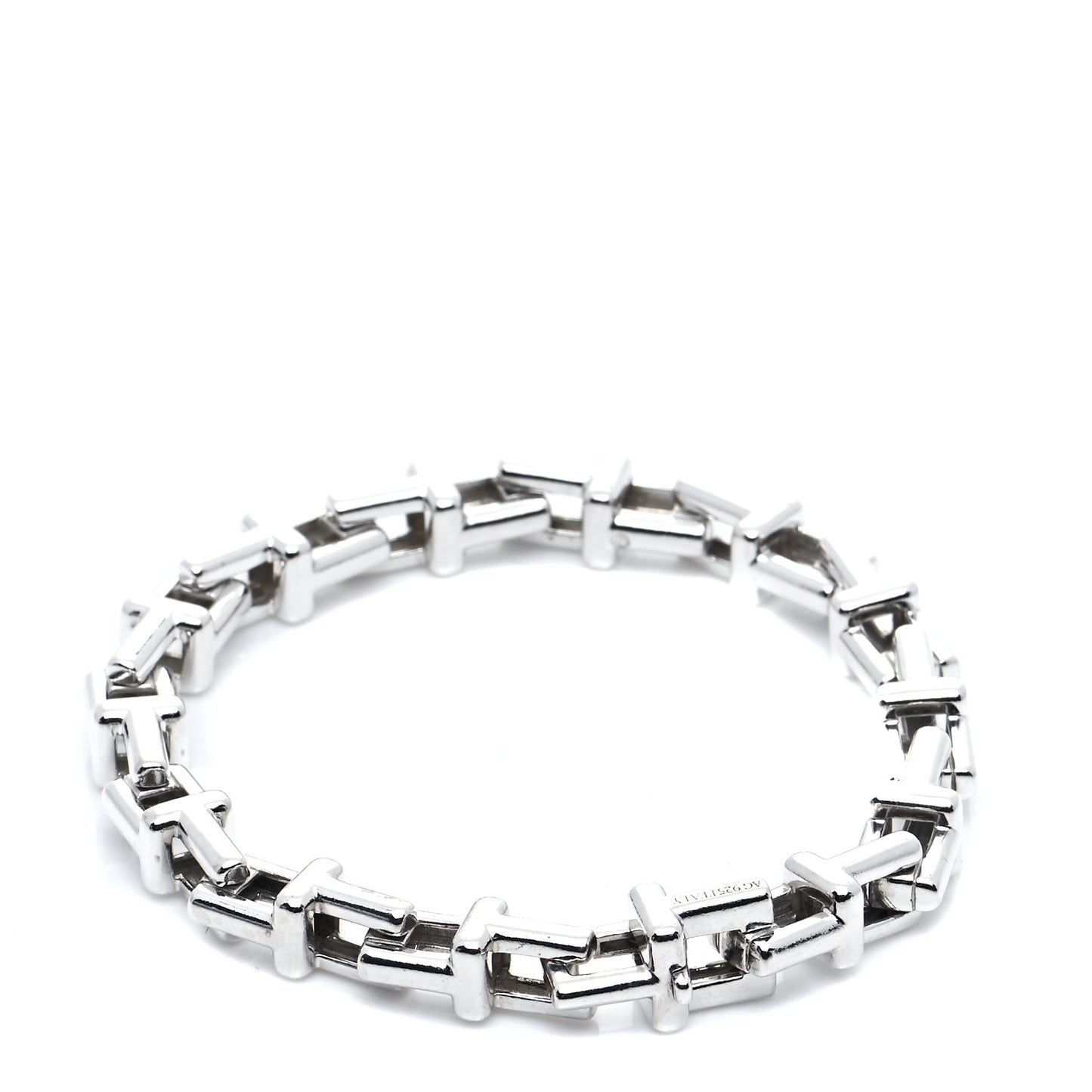 Sterling Silver T Chain Bracelet