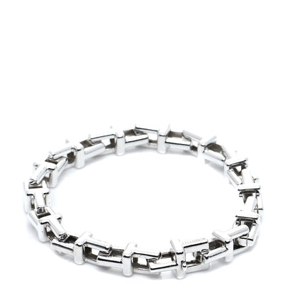 Tiffany Sterling Silver T Chain Bracelet 3 of 7