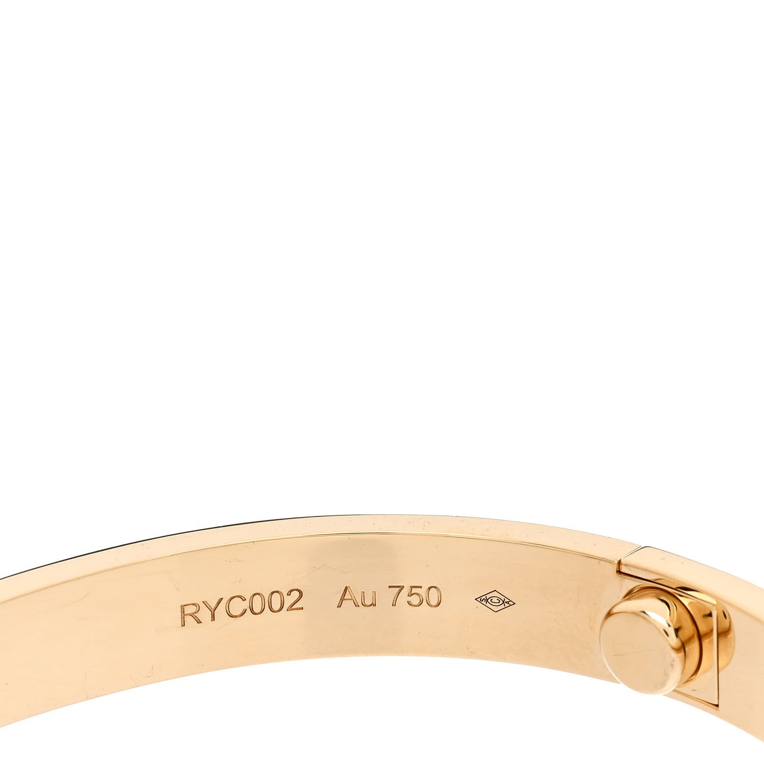 Cartier 18K Yellow Gold LOVE Bracelet 16 5 of 6