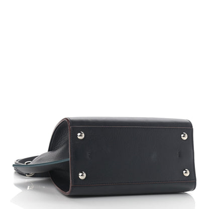 Fendi Vitello Dolce Mini 3jours Tote Blue Notte 4 of 14