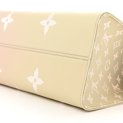 Louis Vuitton Monogram Giant Spring In The City OnTheGo MM Sunset Kaki 9 of 10