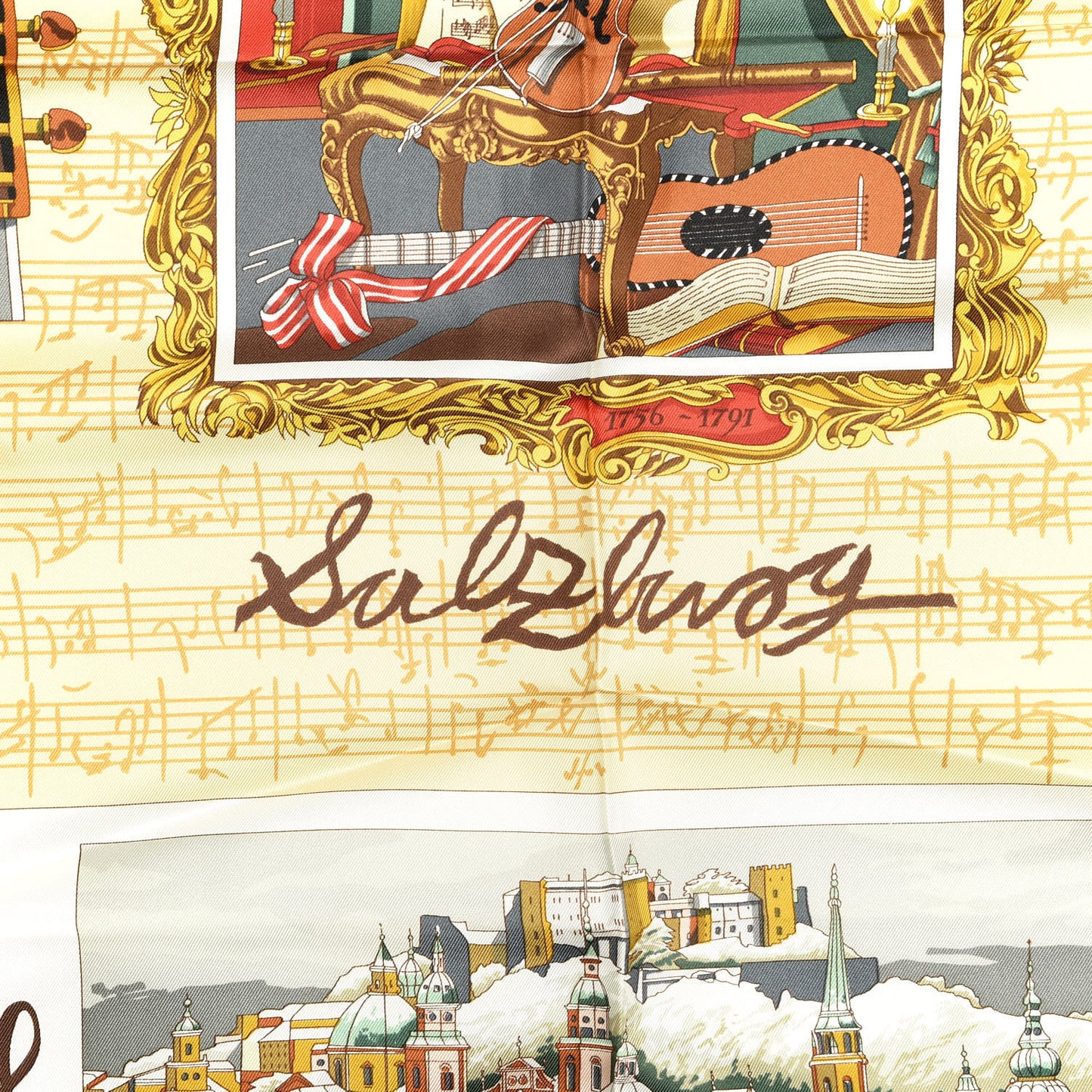 Silk Salzburg Scarf 90