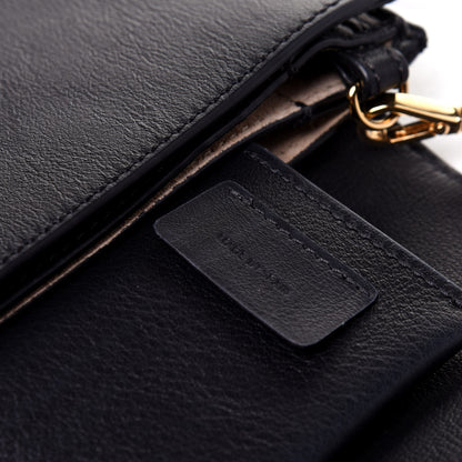 Chloe Smooth Calfskin Drew Bijou Clutch Black 9 of 10