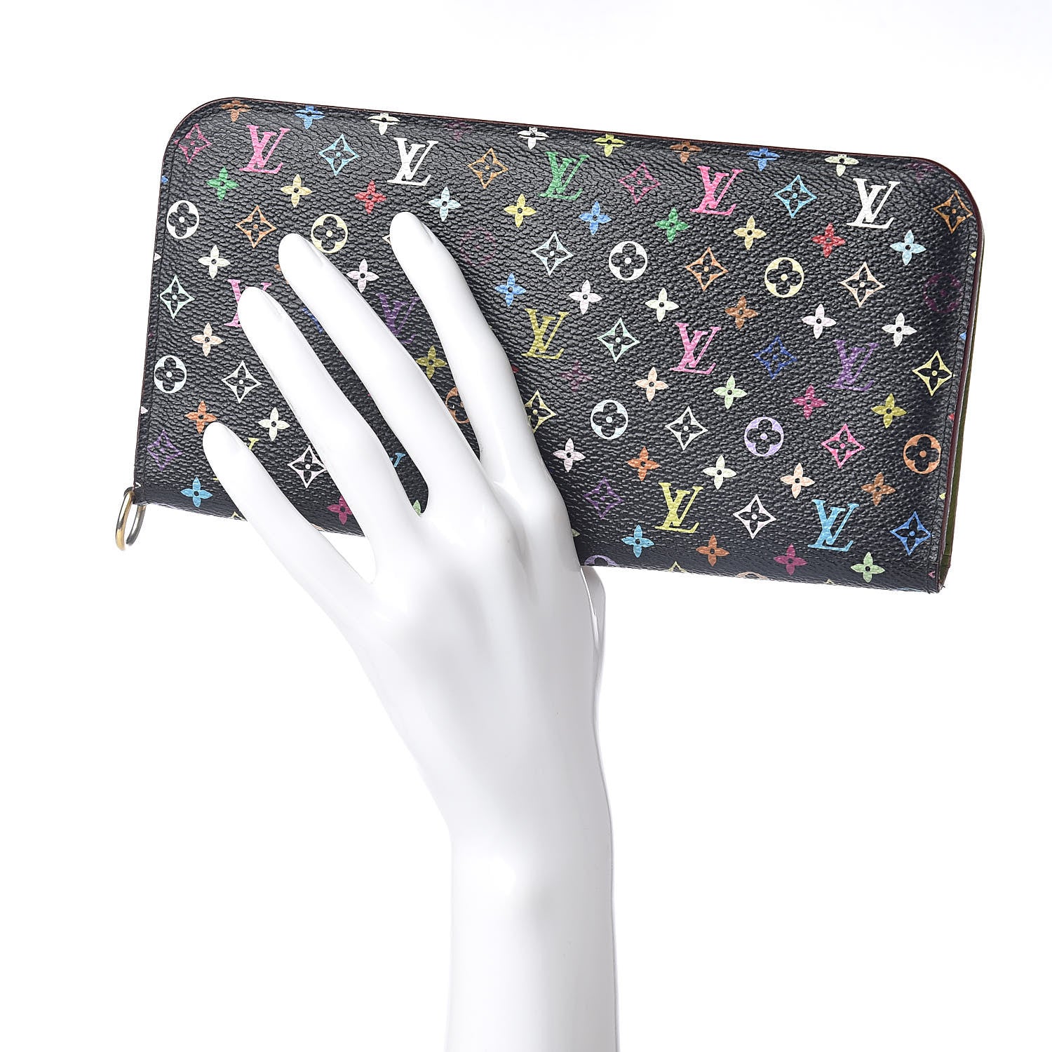 Louis Vuitton Monogram Multicolor Insolite Wallet Black Pistache 2 of 10