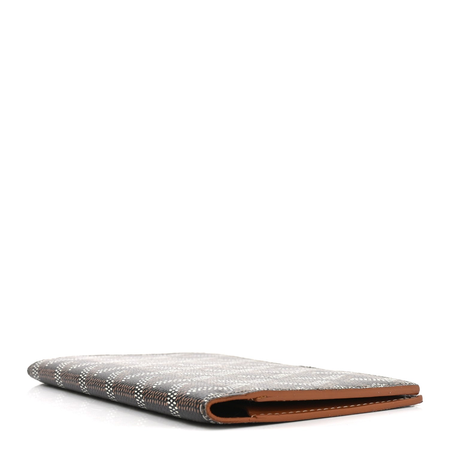 Goyard Goyardine Grenelle Passport Wallet Black Gold 4 of 6