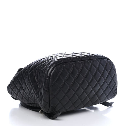Chanel Calfskin Quilted Large Urban Spirit Backpack Black 3 of 4