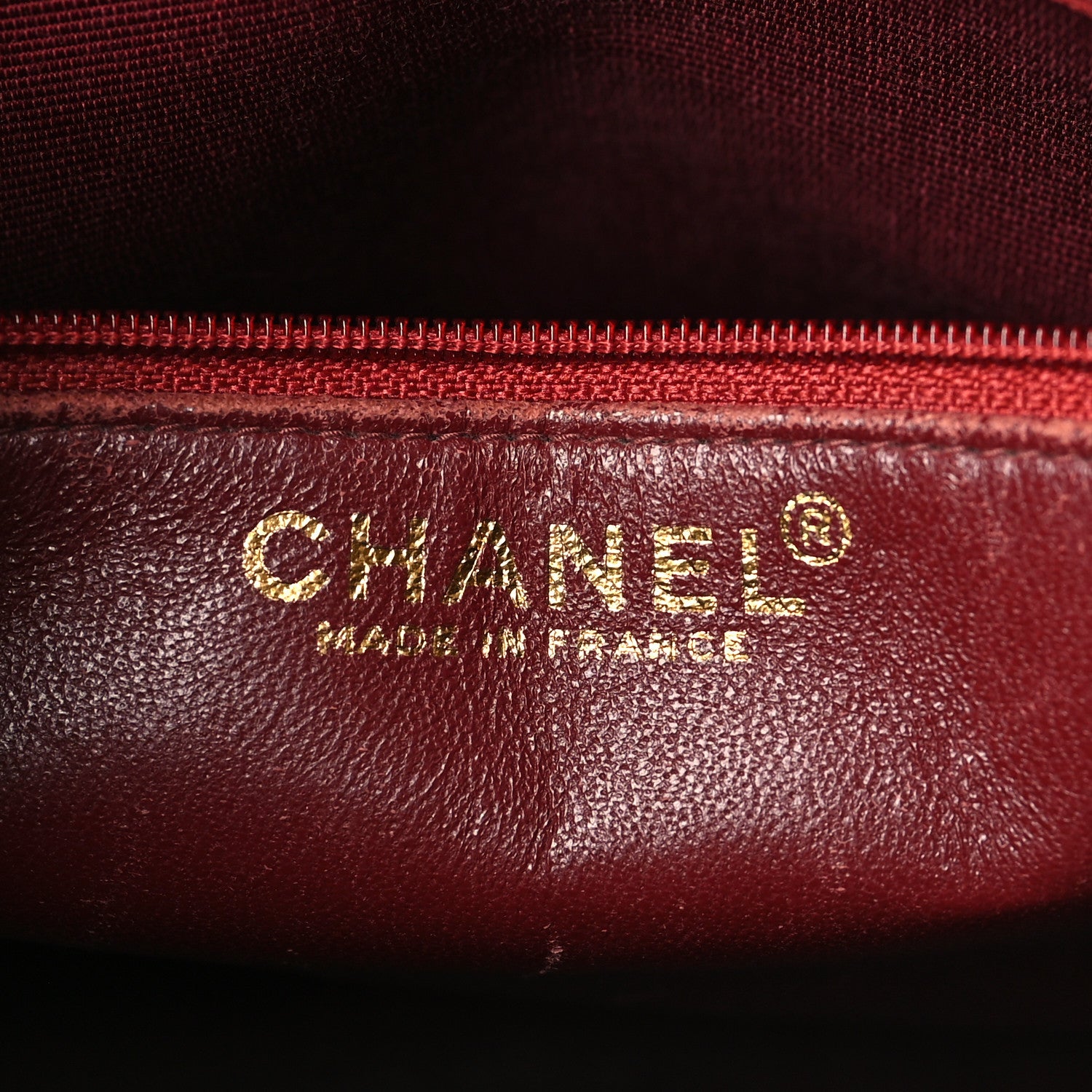 Chanel Caviar Quilted Medallion Tote Bordeaux 6 of 11