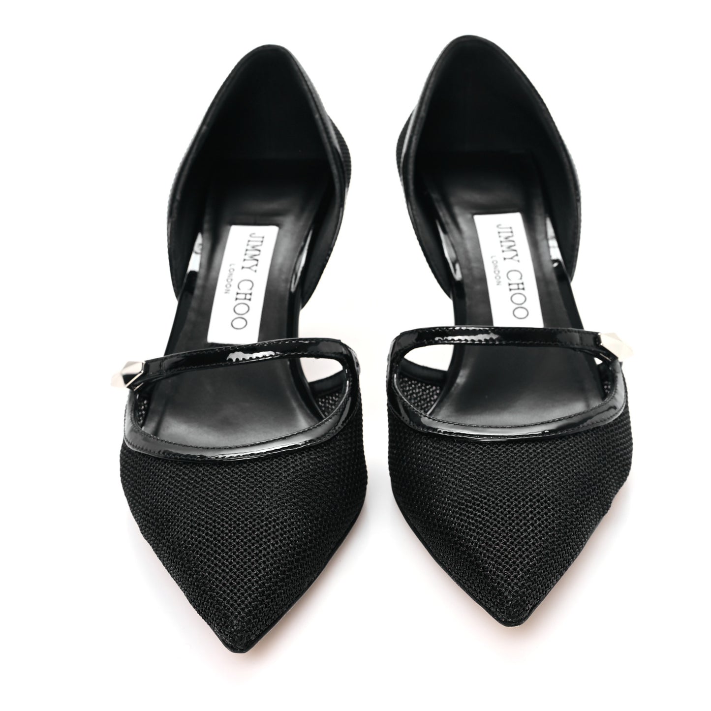 Mesh Patent Carolyn 60 Pumps 36.5 Black