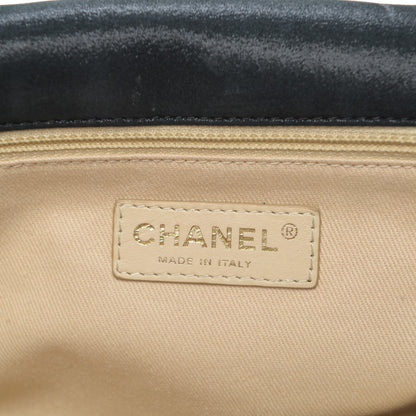 Chanel Iridescent Calfskin Large Chic Quilt Flap Black 6 of 7