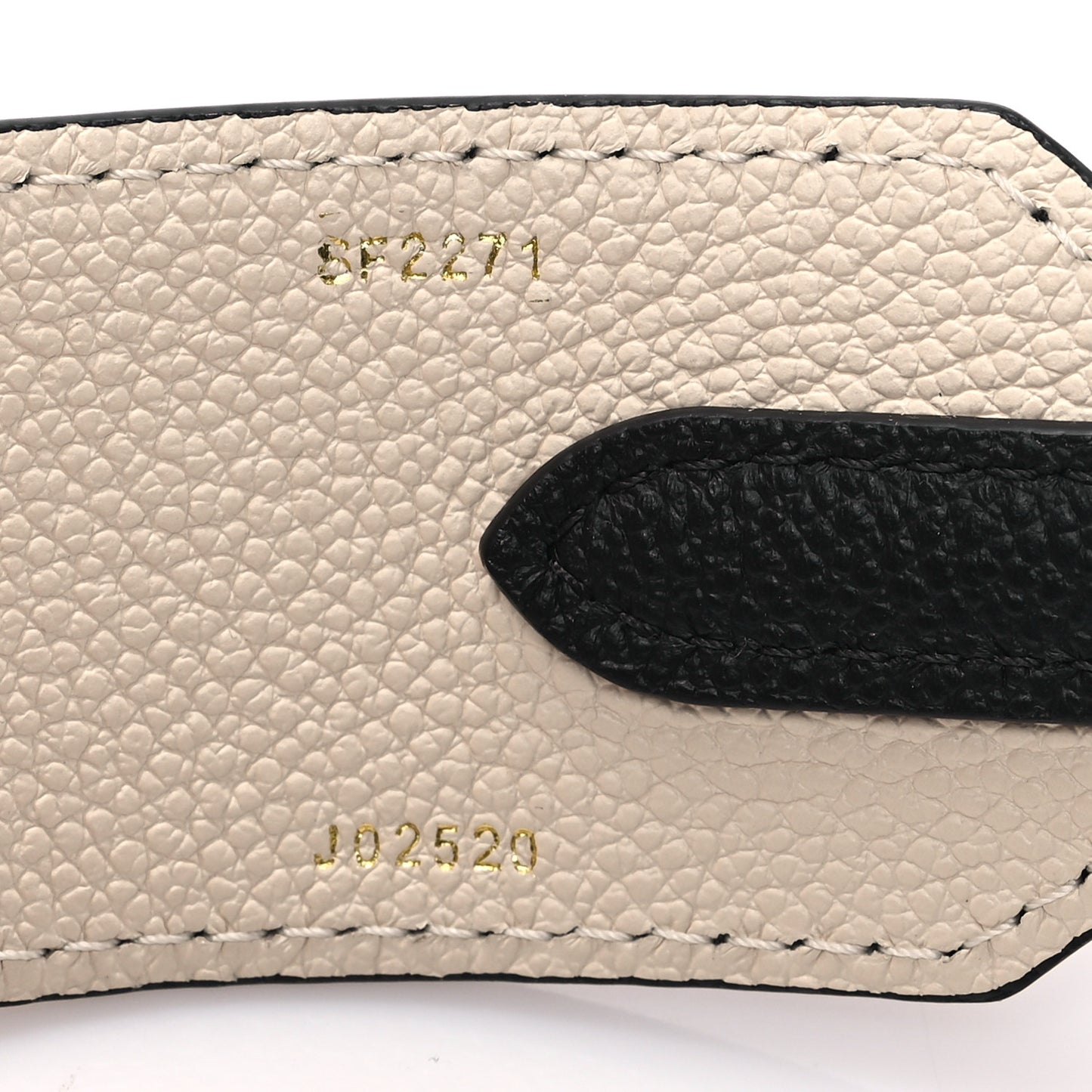 Empreinte Monogram Bandouliere Shoulder Strap Black Beige