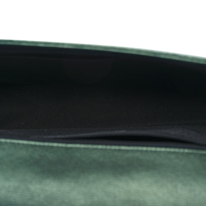 Chanel Iridescent Goatskin Quilted New Medium Boy Flap Green 5 of 10