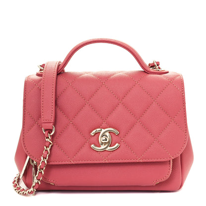 Chanel Caviar Quilted Small Business Affinity Flap Pink 1 of 11