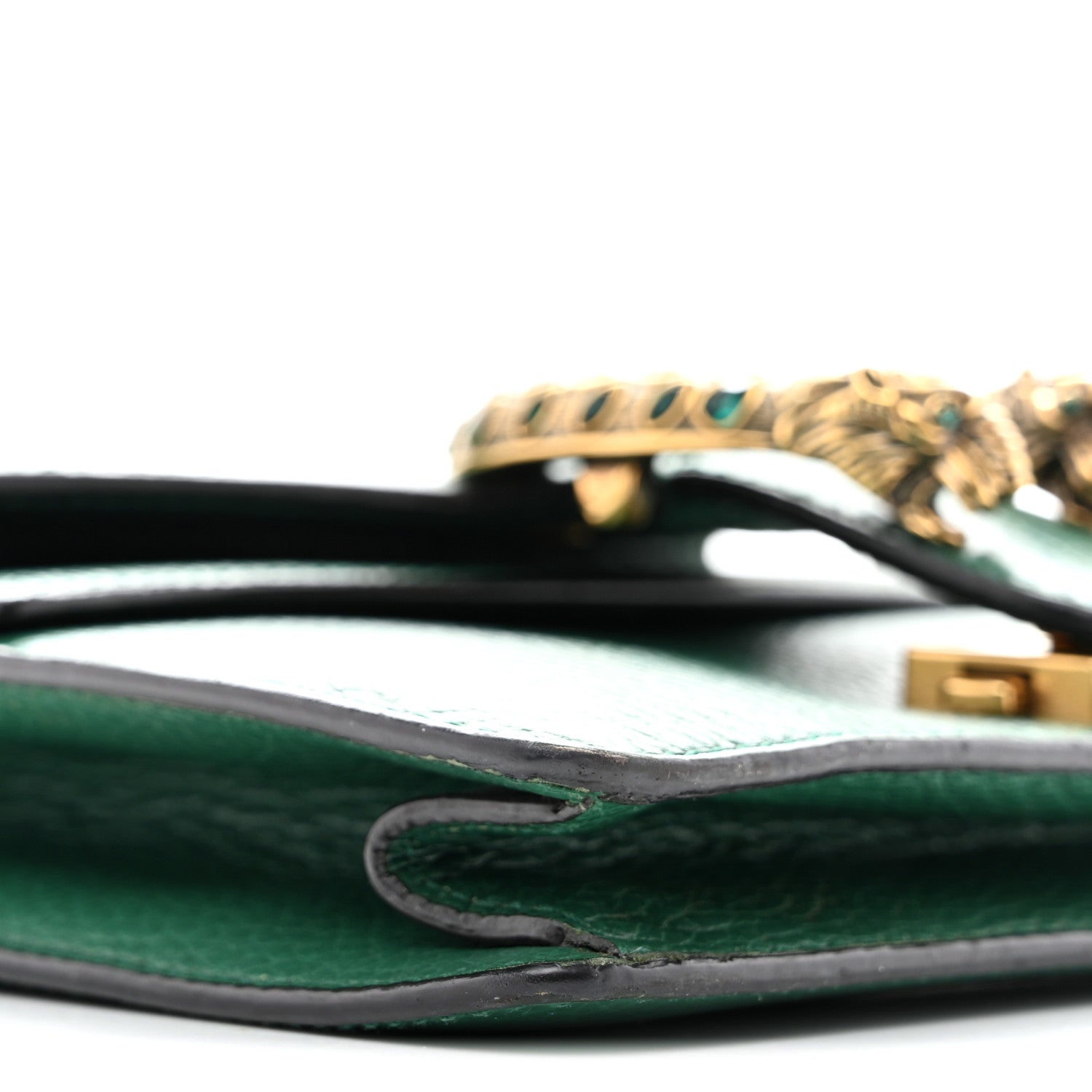 Gucci Calfskin Mini Dionysus Shoulder Bag Emerald 8 of 11