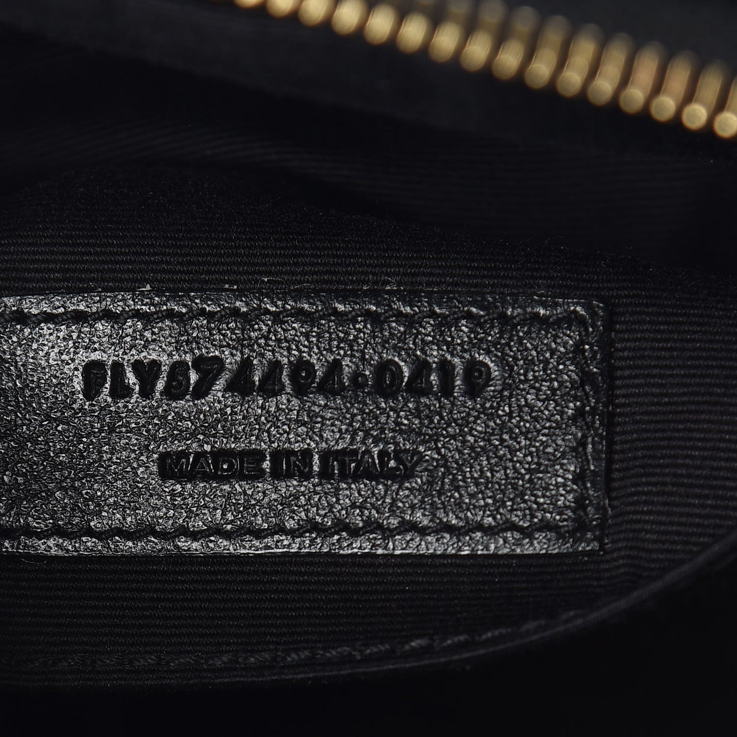 Calfskin Matelasse Monogram Lou Camera Bag Black