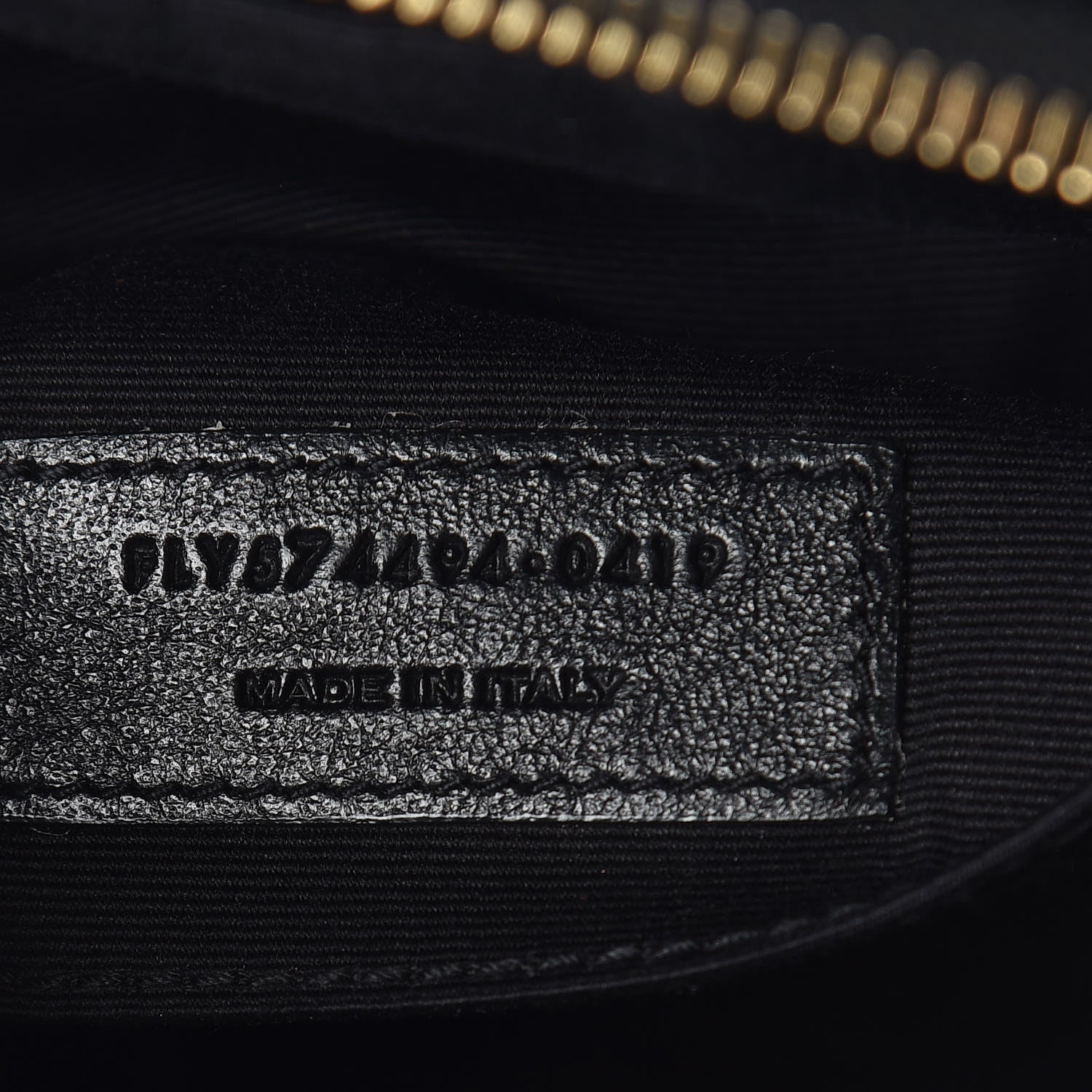 Saint Laurent Calfskin Matelasse Monogram Lou Camera Bag Black 9 of 9