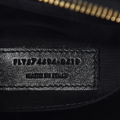 Saint Laurent Calfskin Matelasse Monogram Lou Camera Bag Black 9 of 9