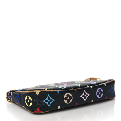 Louis Vuitton Monogram Multicolor Pochette Accessories Black 4 of 8