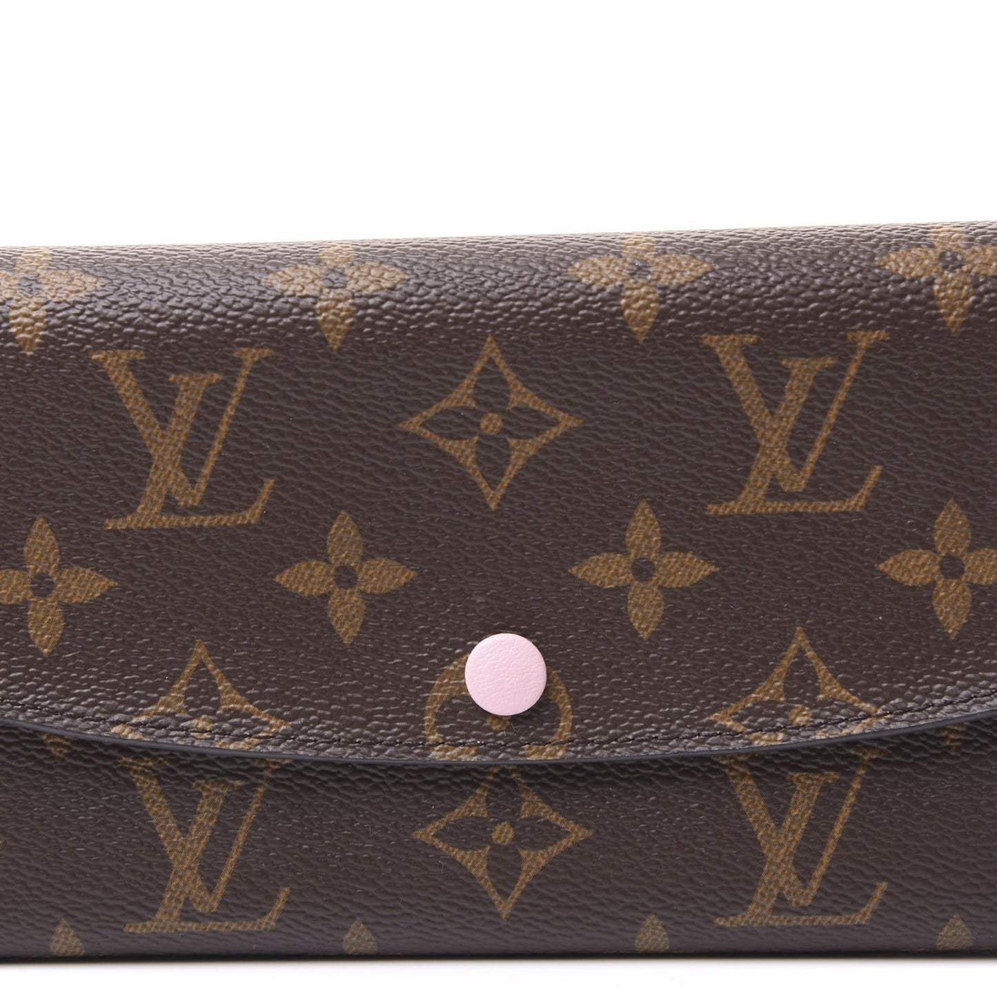 Monogram Emilie Wallet Rose Ballerine