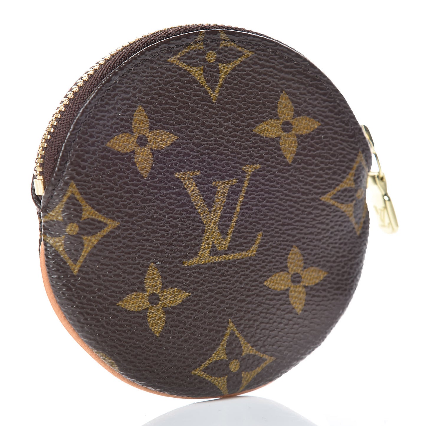 Monogram Round Coin Purse