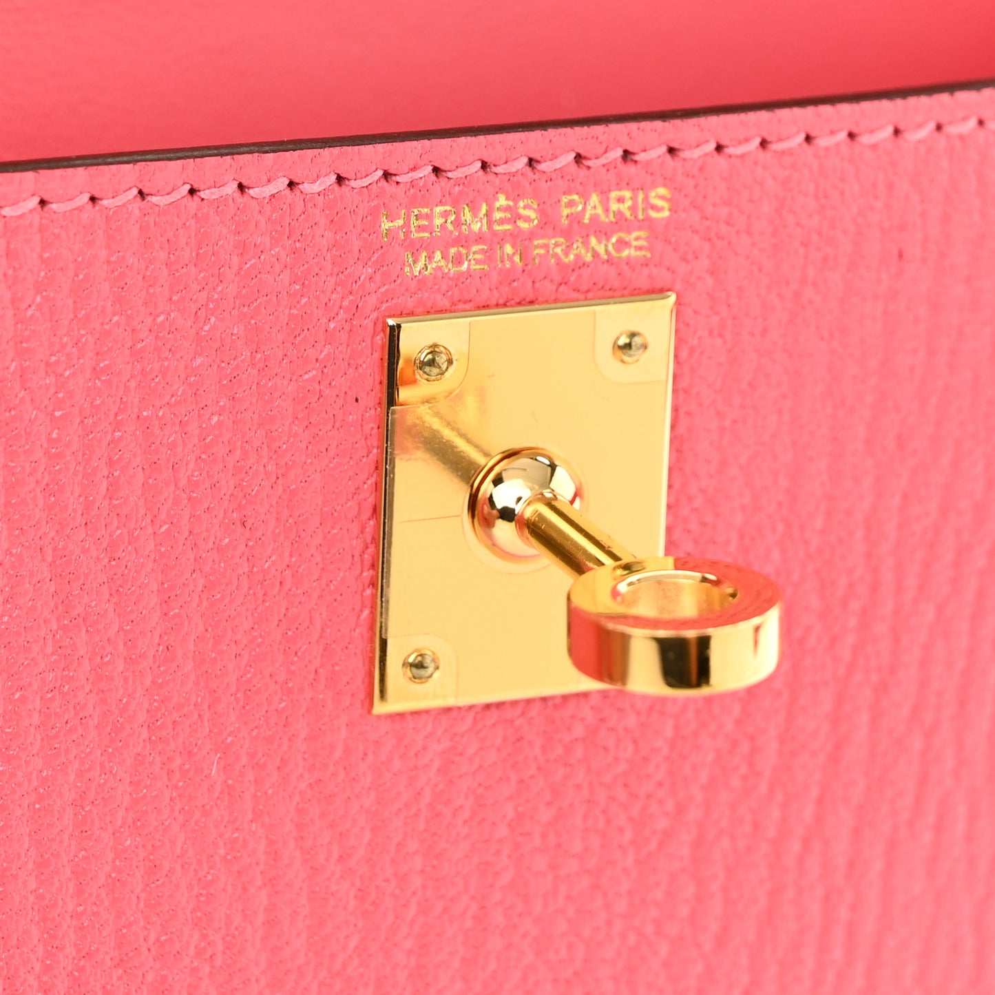 Chevre Mysore Mini Kelly Sellier 20 Rose Lipstick