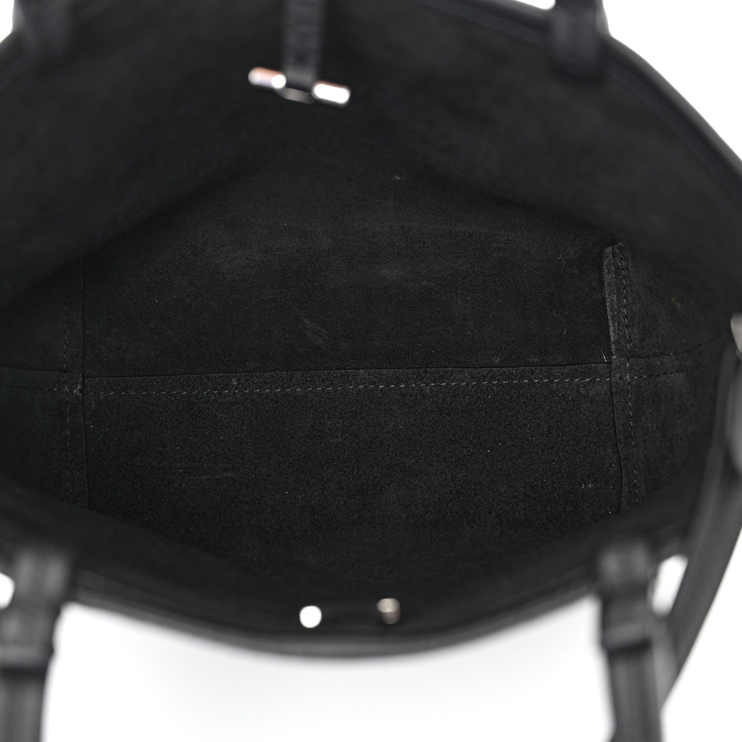 The Row Grained Calfskin Small Park Tote Black 5 of 11